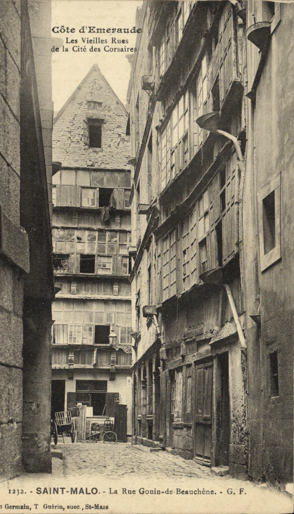 CPA St Malo La Rue Gouin de Beauchene