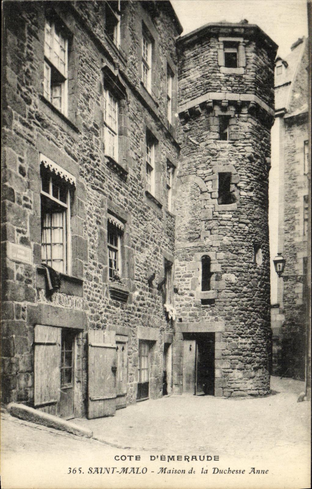 CPA St Malo Maison de la Duchesse Anne