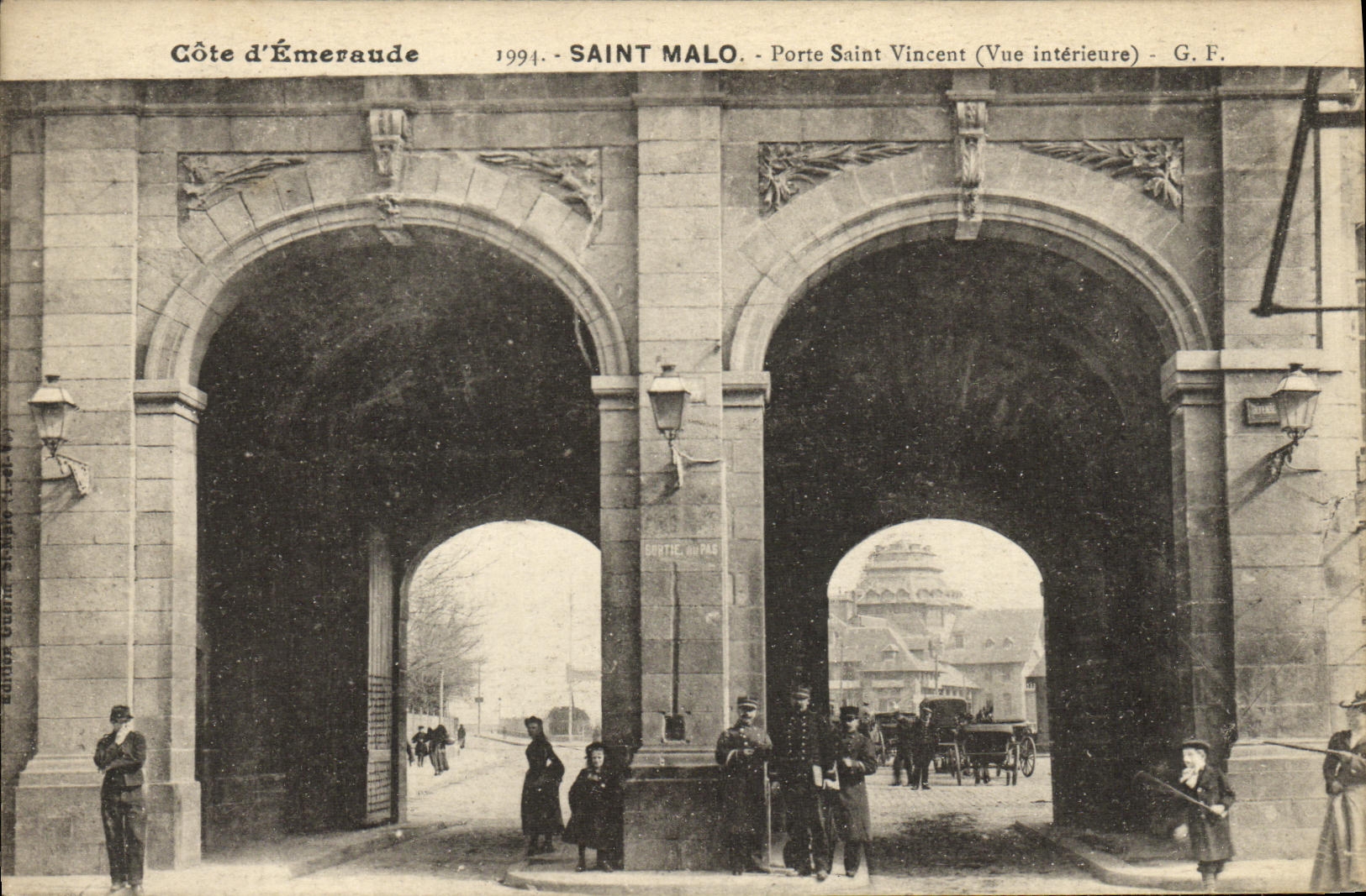 CPA Saint Malo Porte Saint Vincent