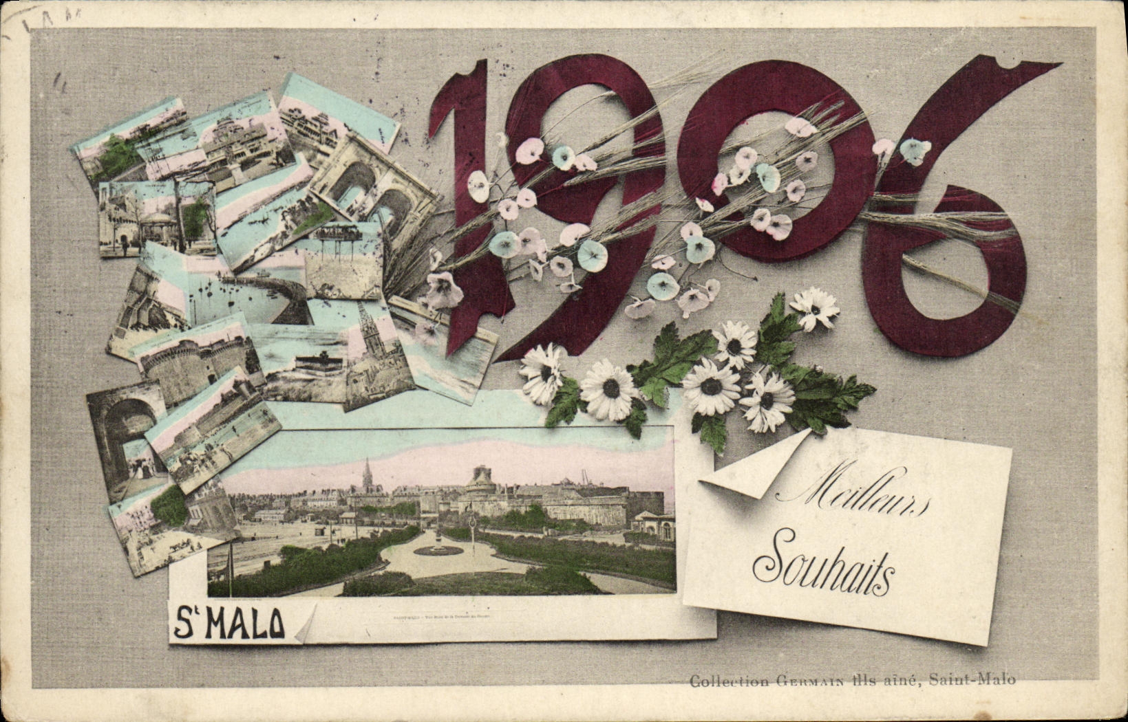 VINTAGE POSTCARD Holy Malo Year 1906