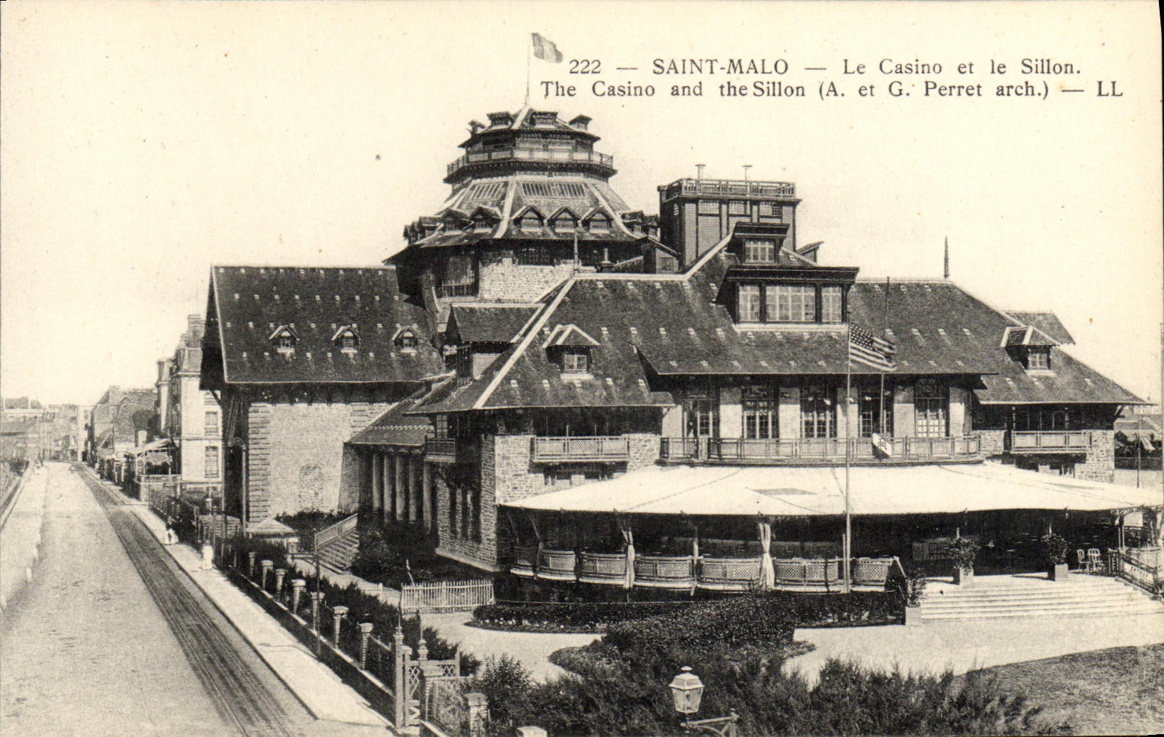 CPA Saint Malo Le Casino et le Sillon