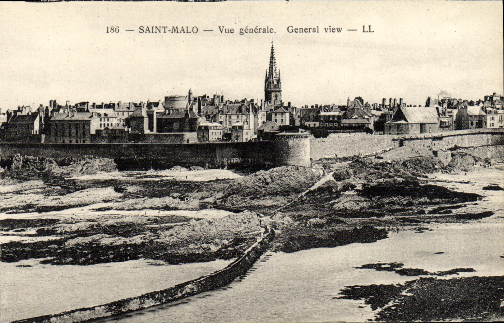 CPA Saint Malo Vue Generale 