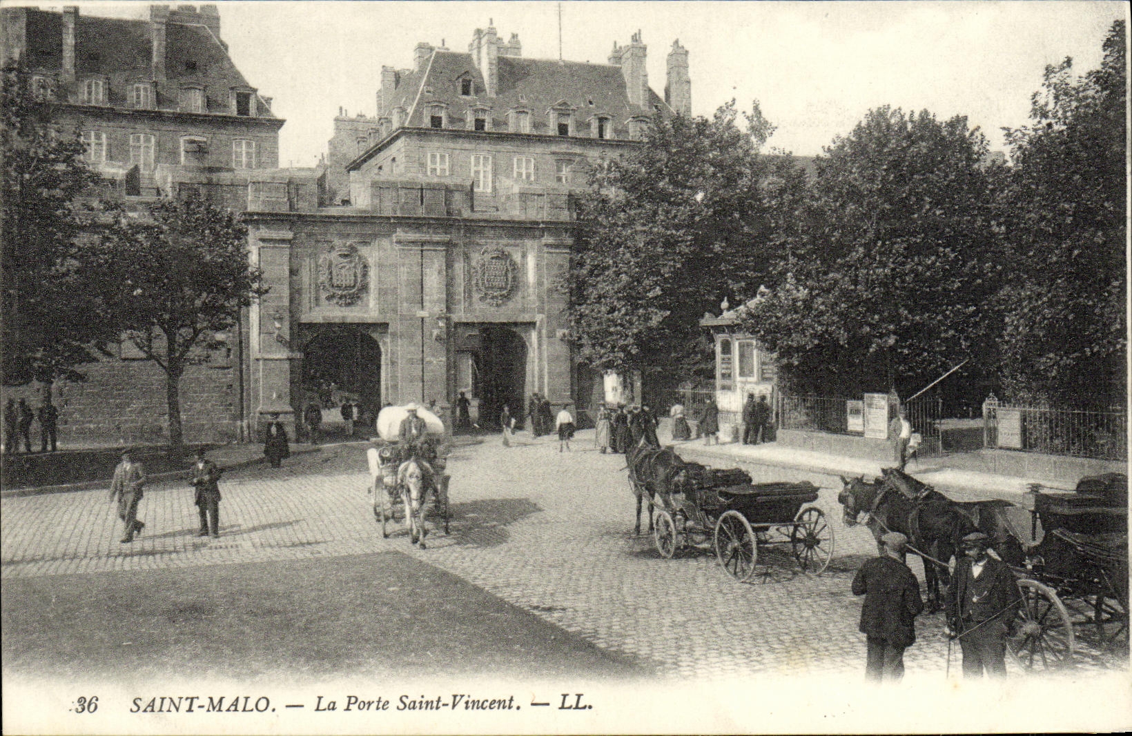 CPA Saint Malo La Porte Saint Vincent