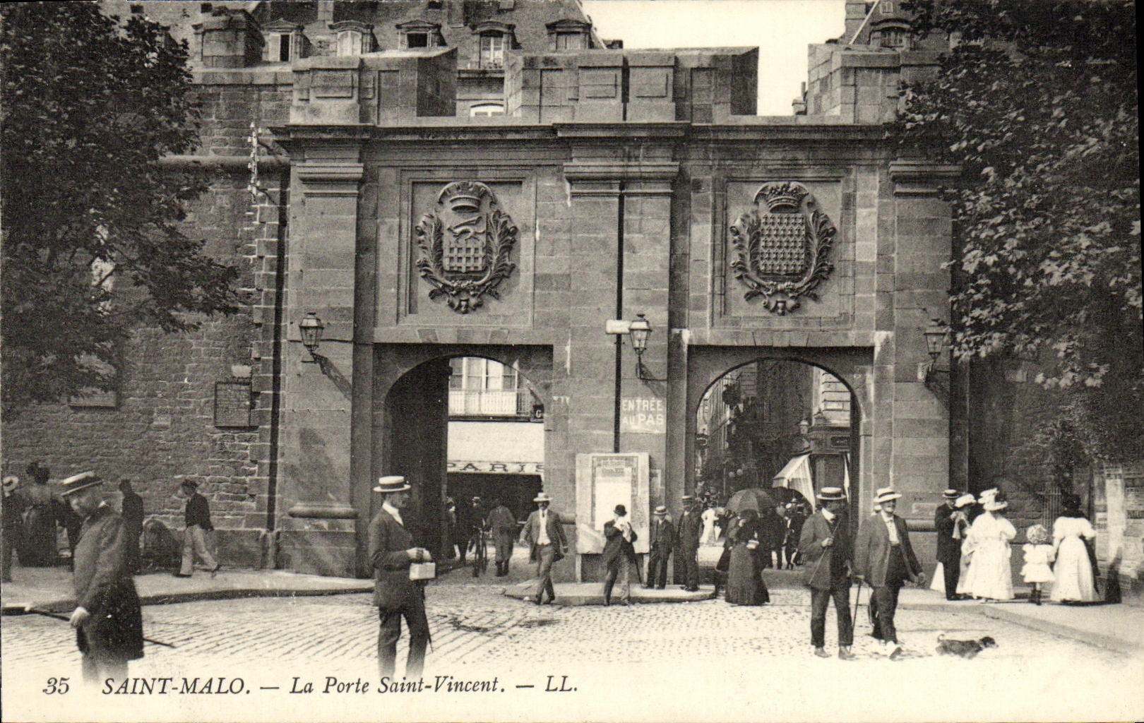 CPA Saint Malo La Porte Saint Vincent