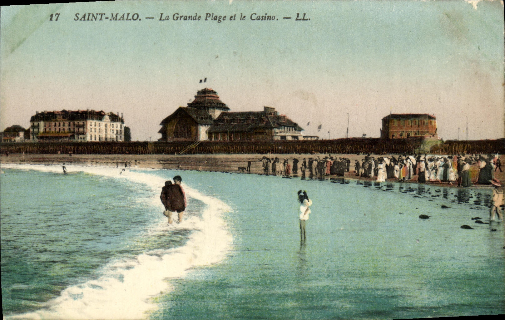 CPA Saint Malo La Grande Plage et le Casino