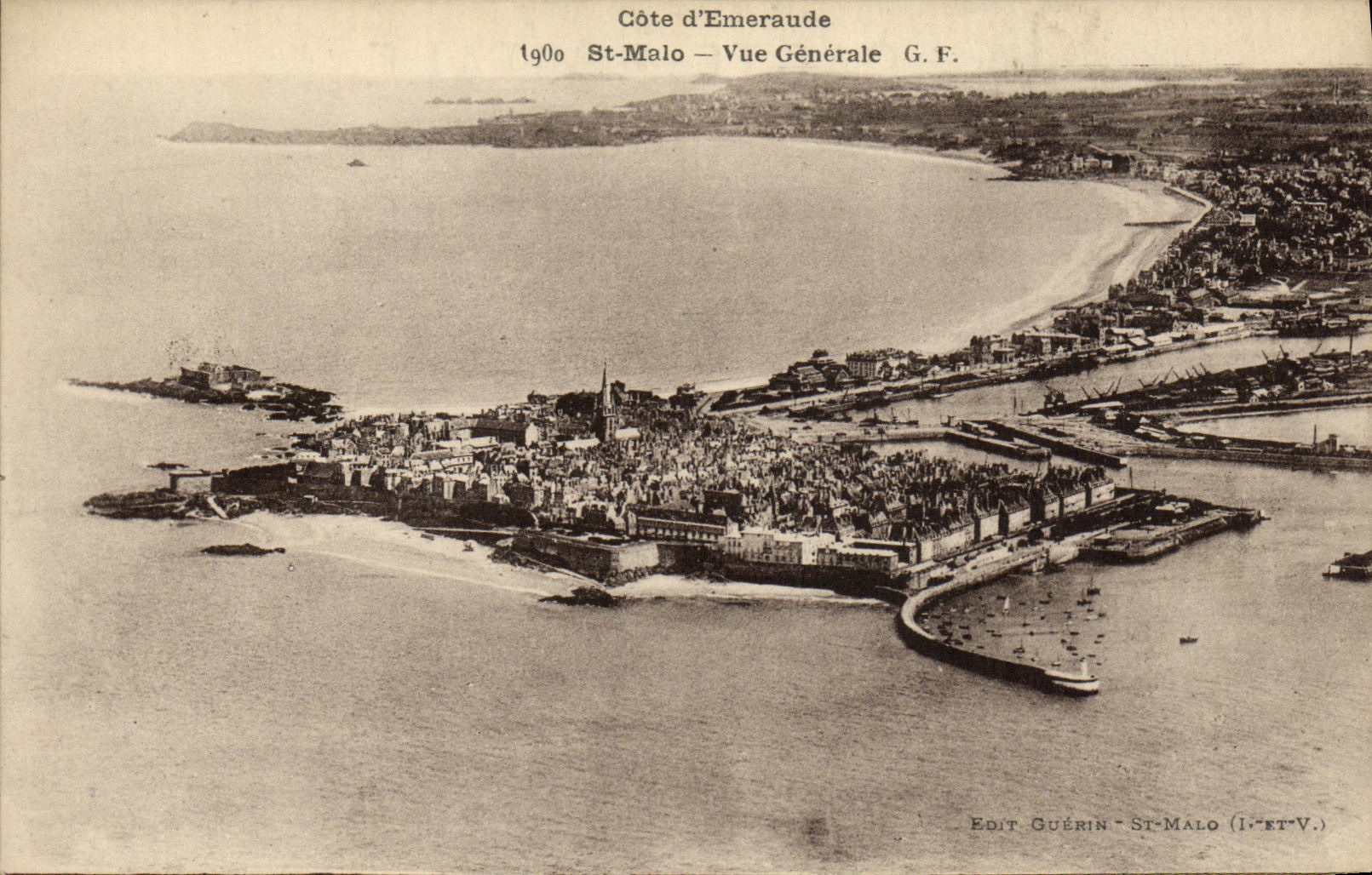 CPA St Malo Vue Generale