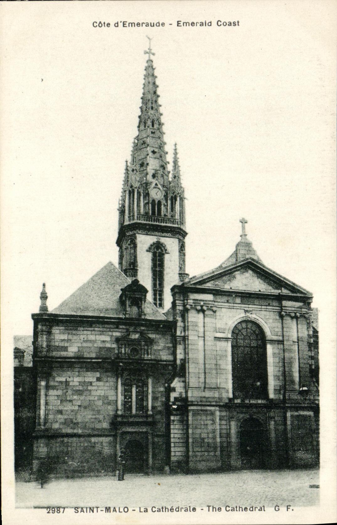 CPA Saint Malo La Cathedrale
