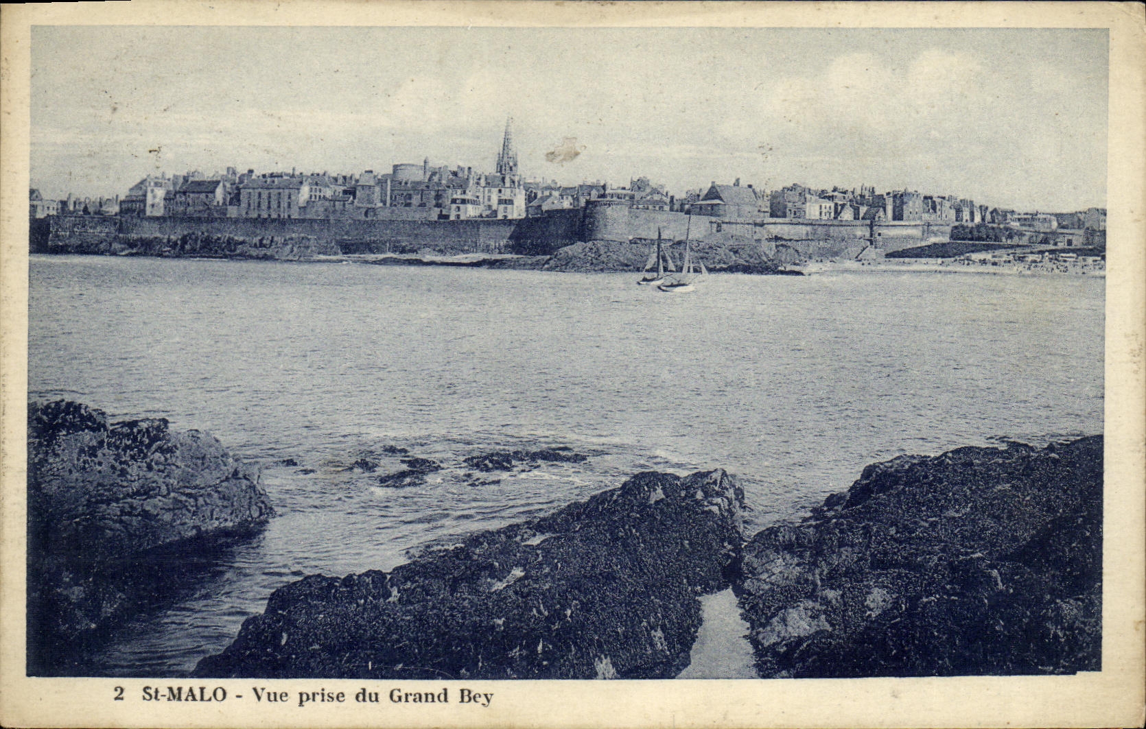 CPA St Malo Vue prise du Grand Bey
