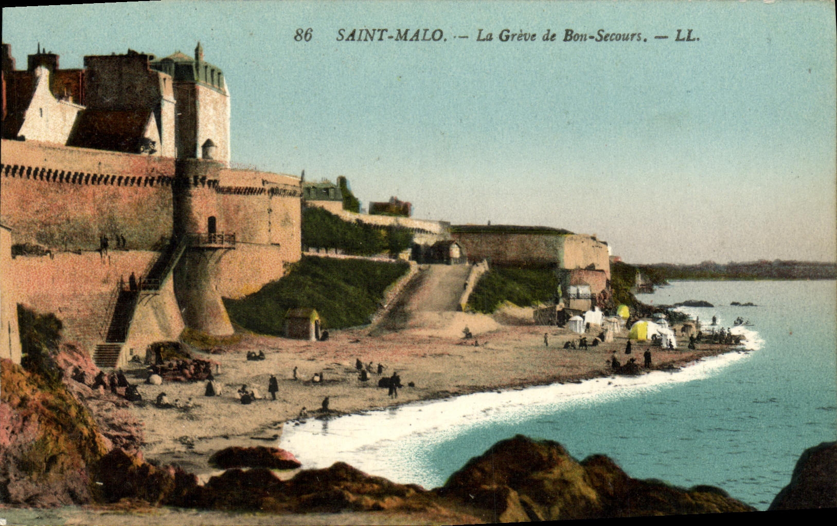 CPA Saint Malo La Greve de Bon Secours