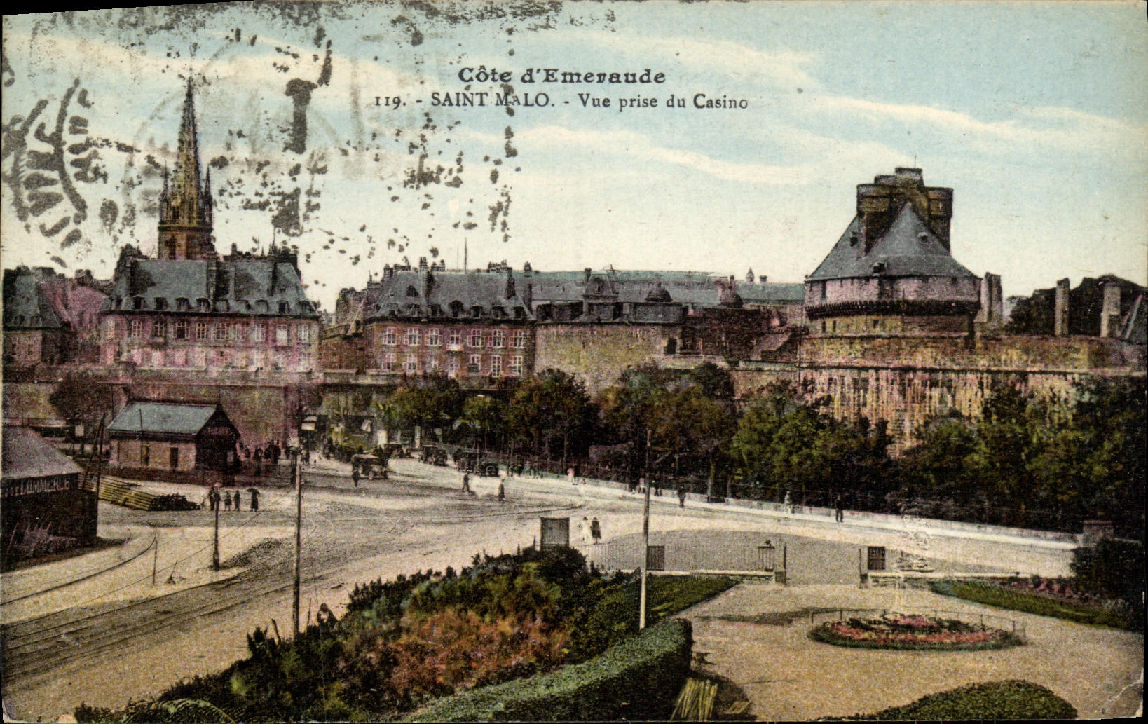 CPA Saint Malo Vue prise du Casino