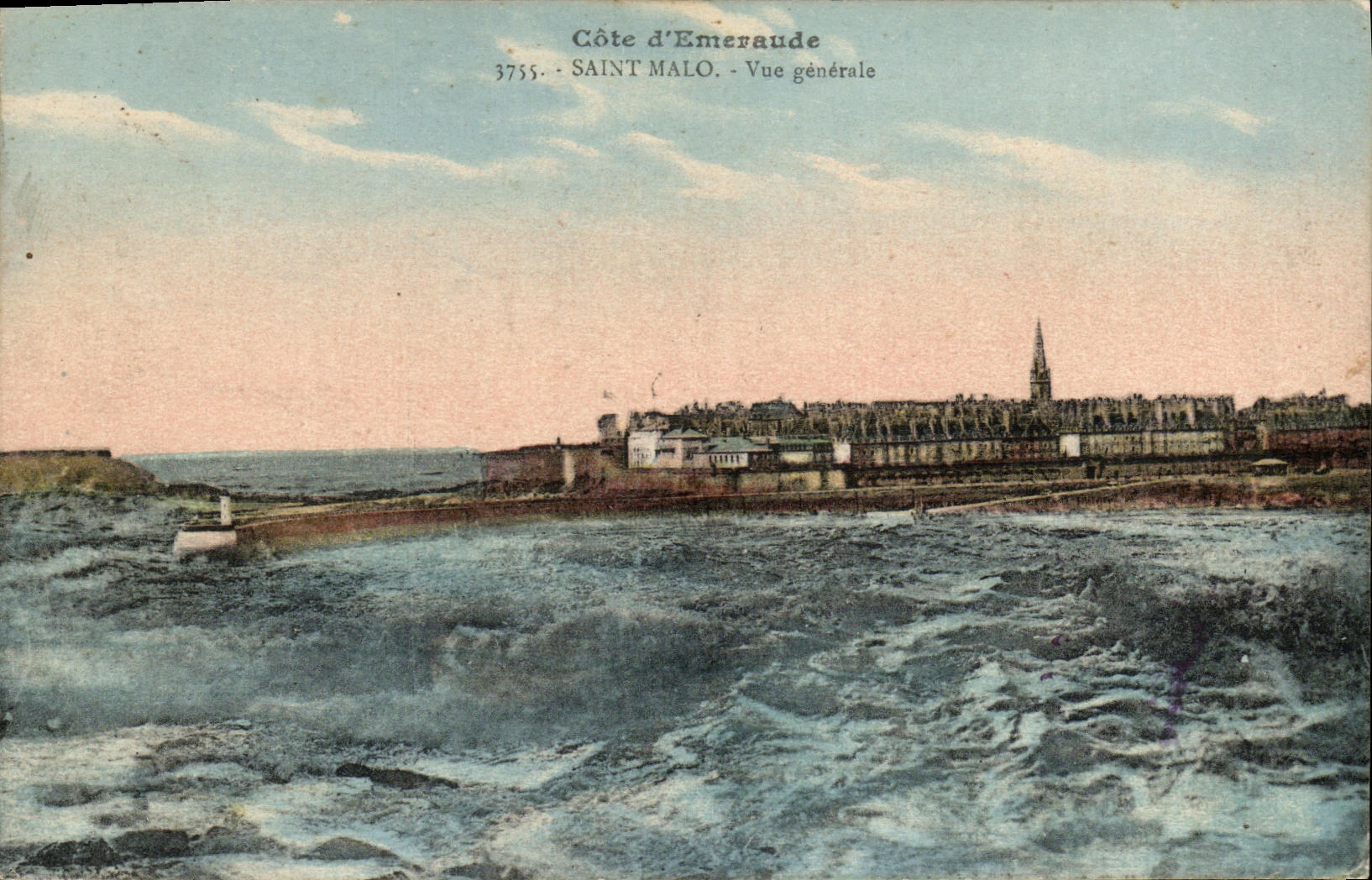 CPA Saint Malo Vue generale