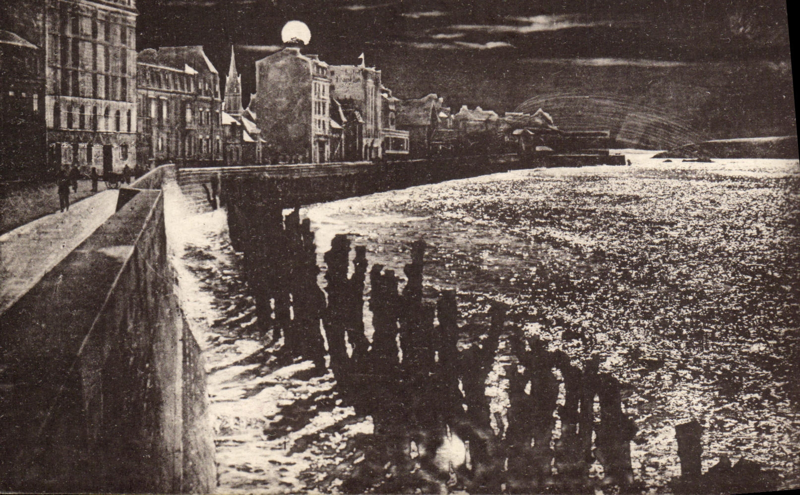 CPA Saint Malo Effet de Lune