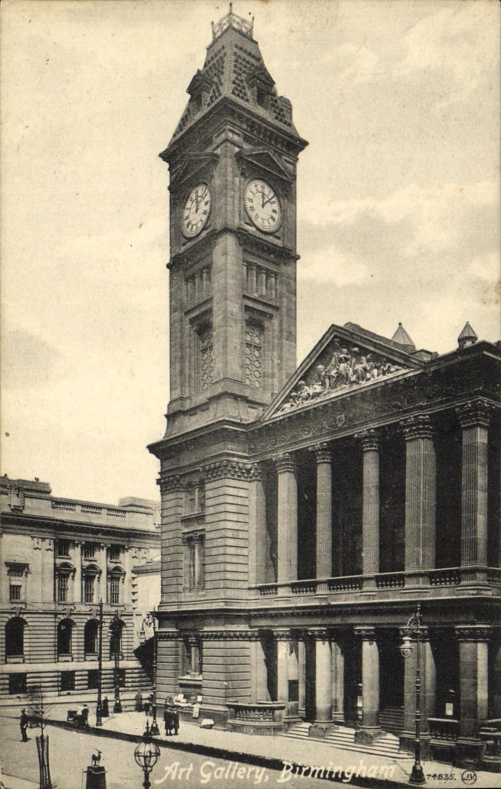 VINTAGE POSTCARD Art Gallery Birmingham