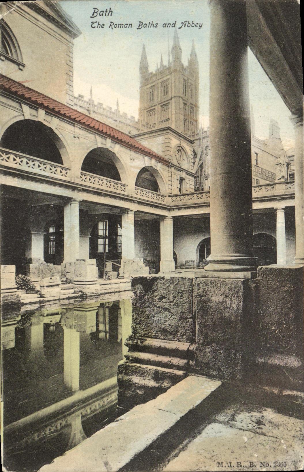 CPA Bath The Roman Bath ans Abbey 