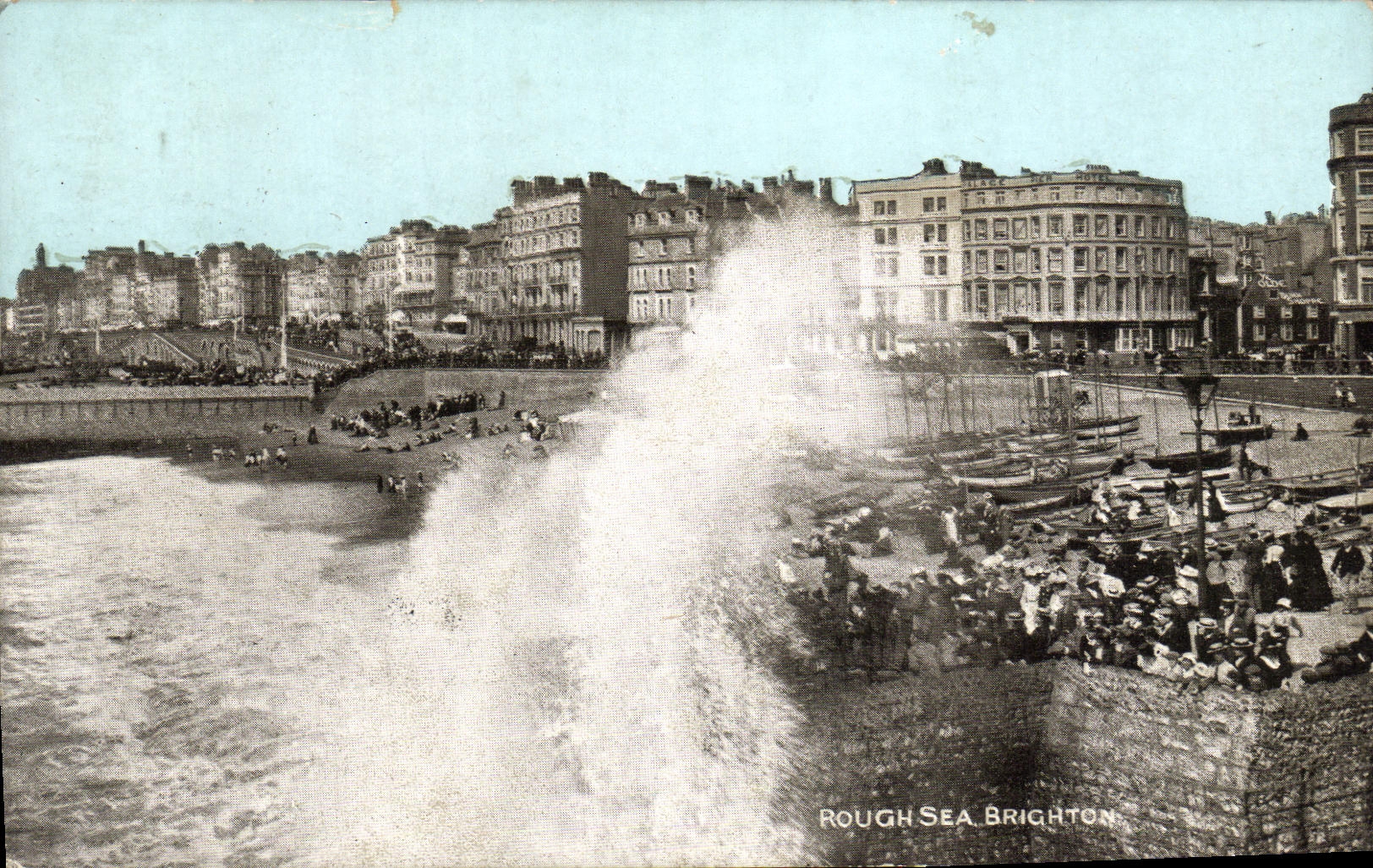 CPA Rough Sea Brighton 