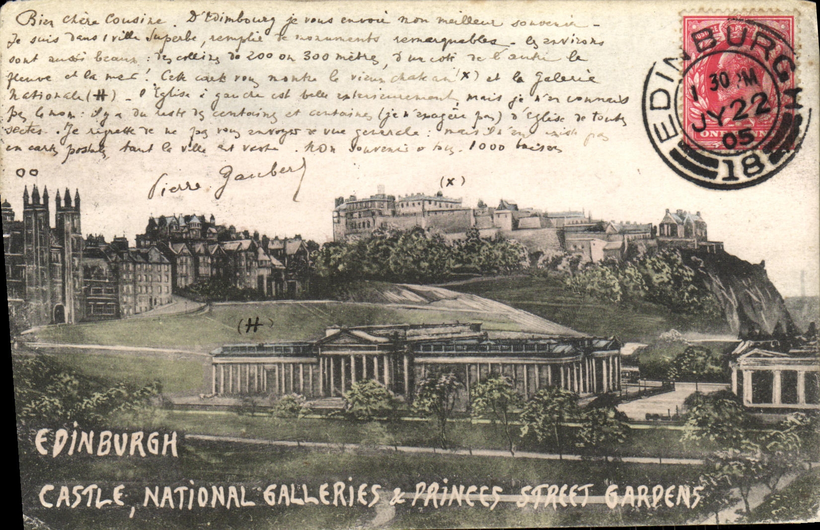 CPA Edinburgh Castle National Galleries