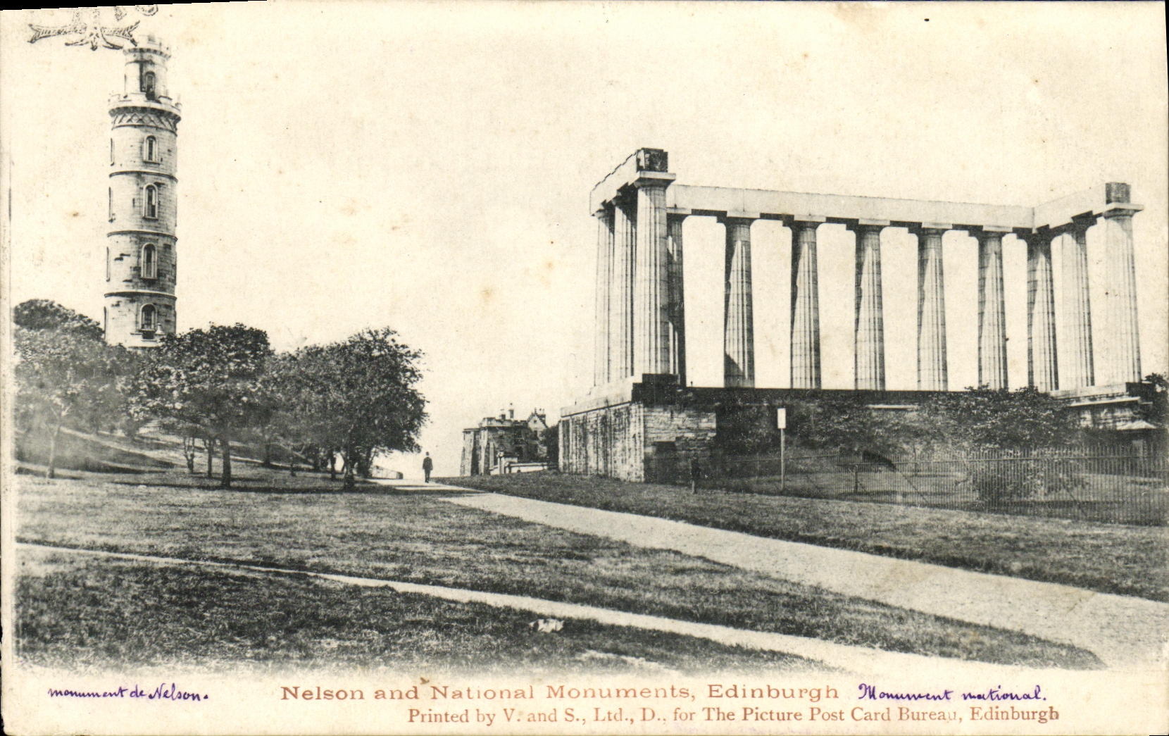 CPA Edinburgh Neison And National Monuments