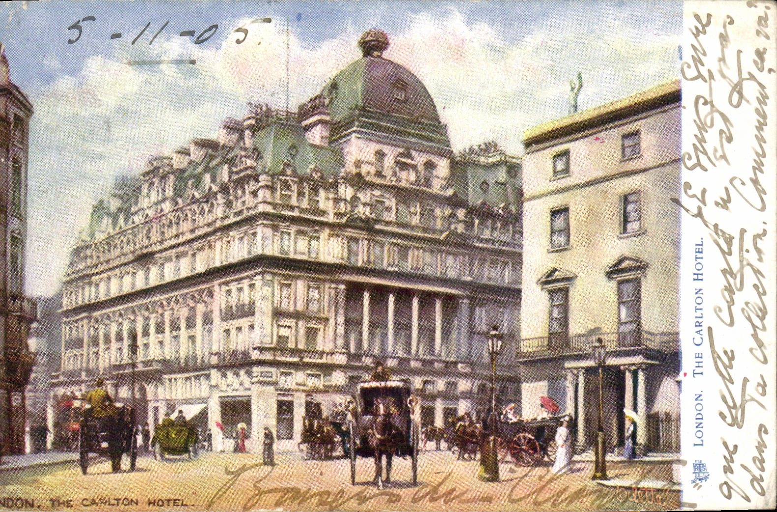 CPA London The Carlton Hotel