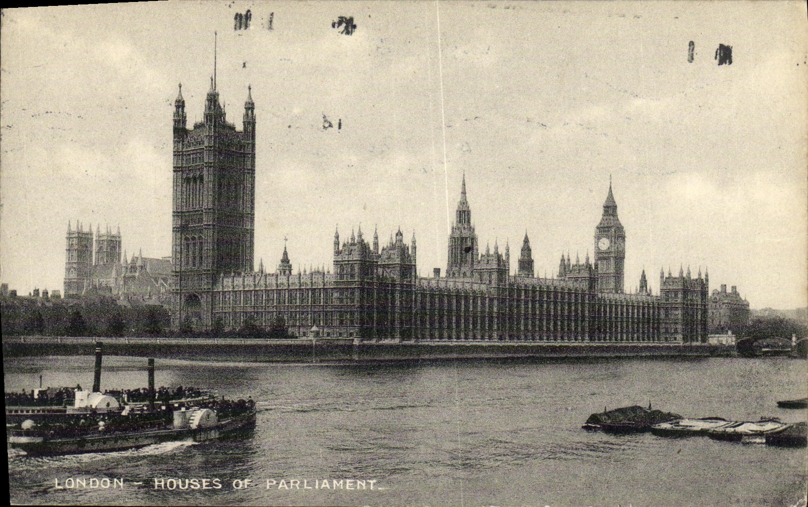 CPA London Houses of Parliment 
