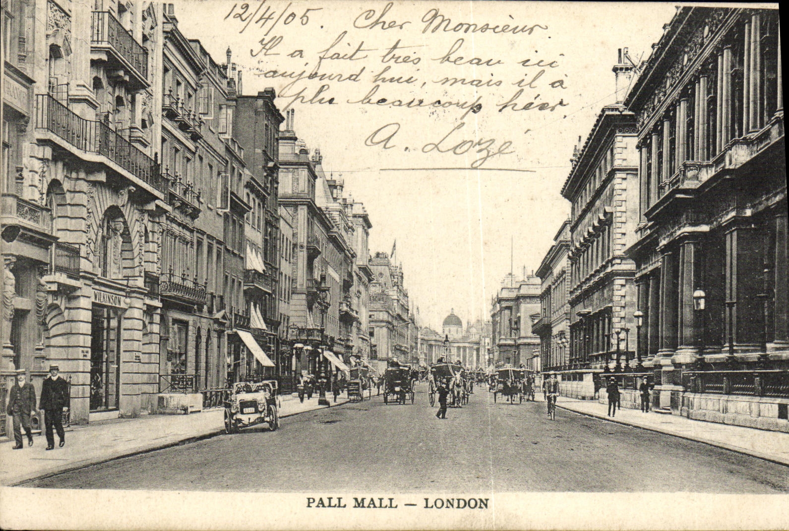 CPA Pall Mall London 