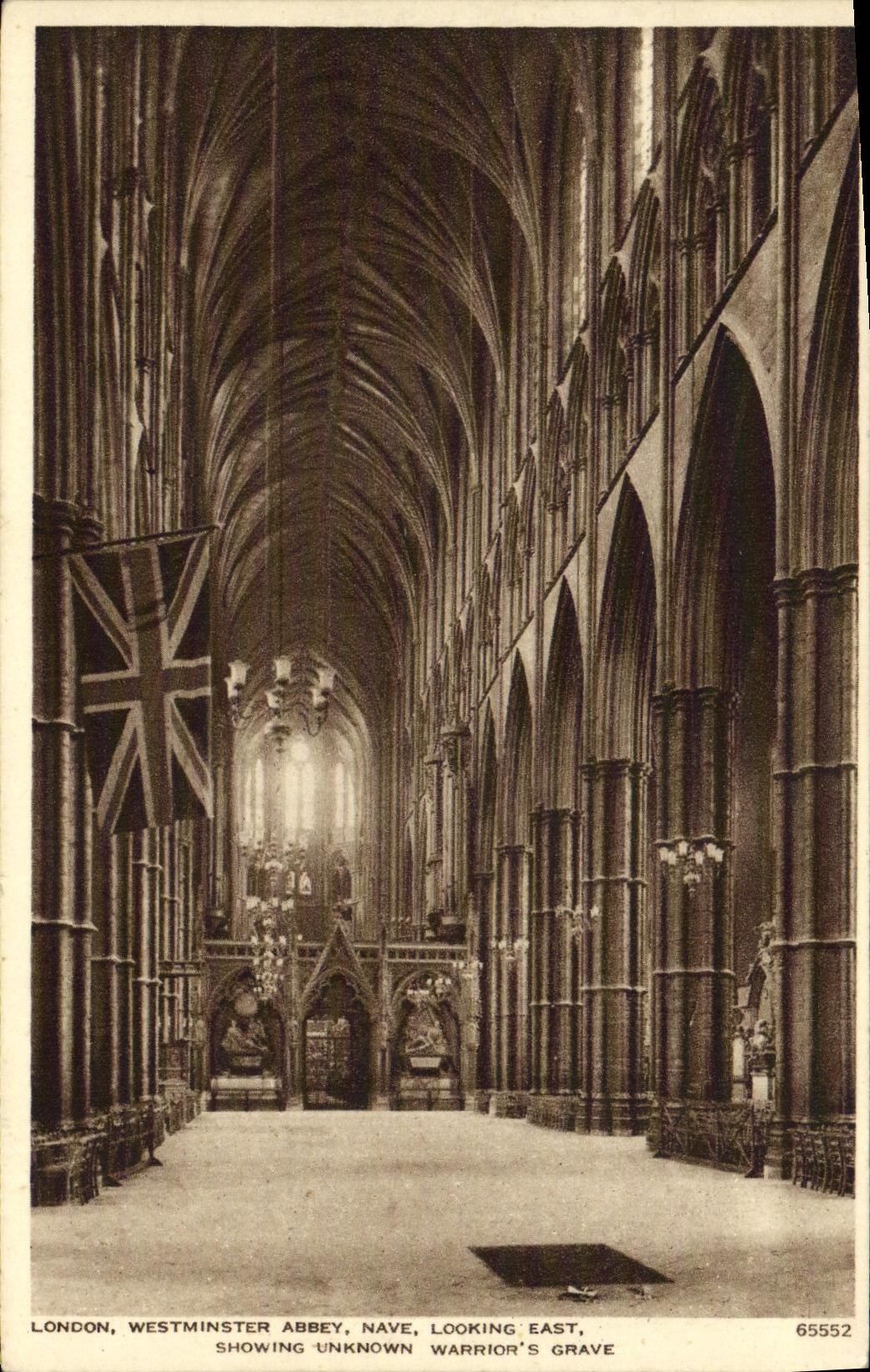 CPA London Westminster Abbey Nave Looking East