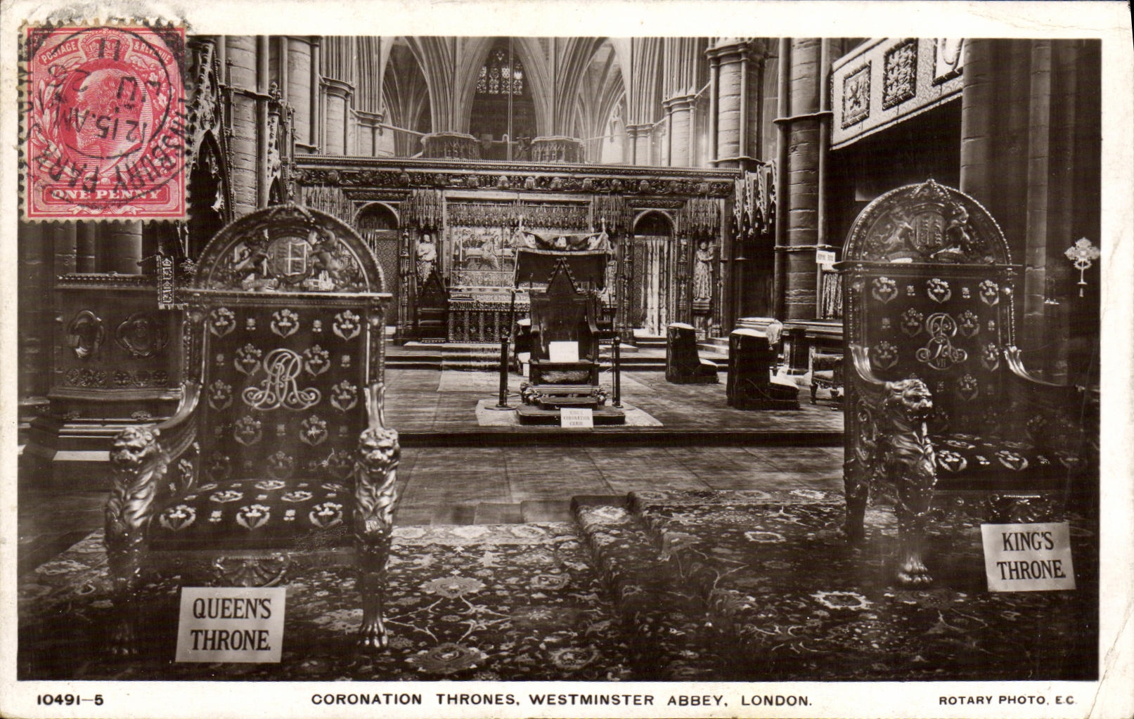 CPA Coronation Thornes Westminster Abbey London