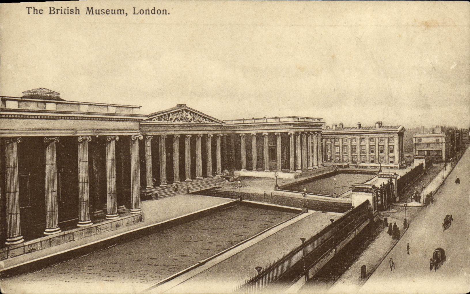 VINTAGE POSTCARD The British Museum London