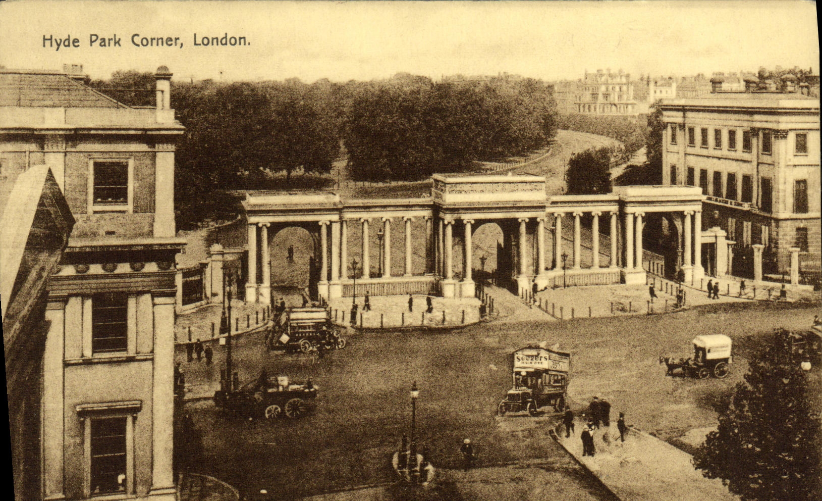 CPA Hyde Park Corner London 