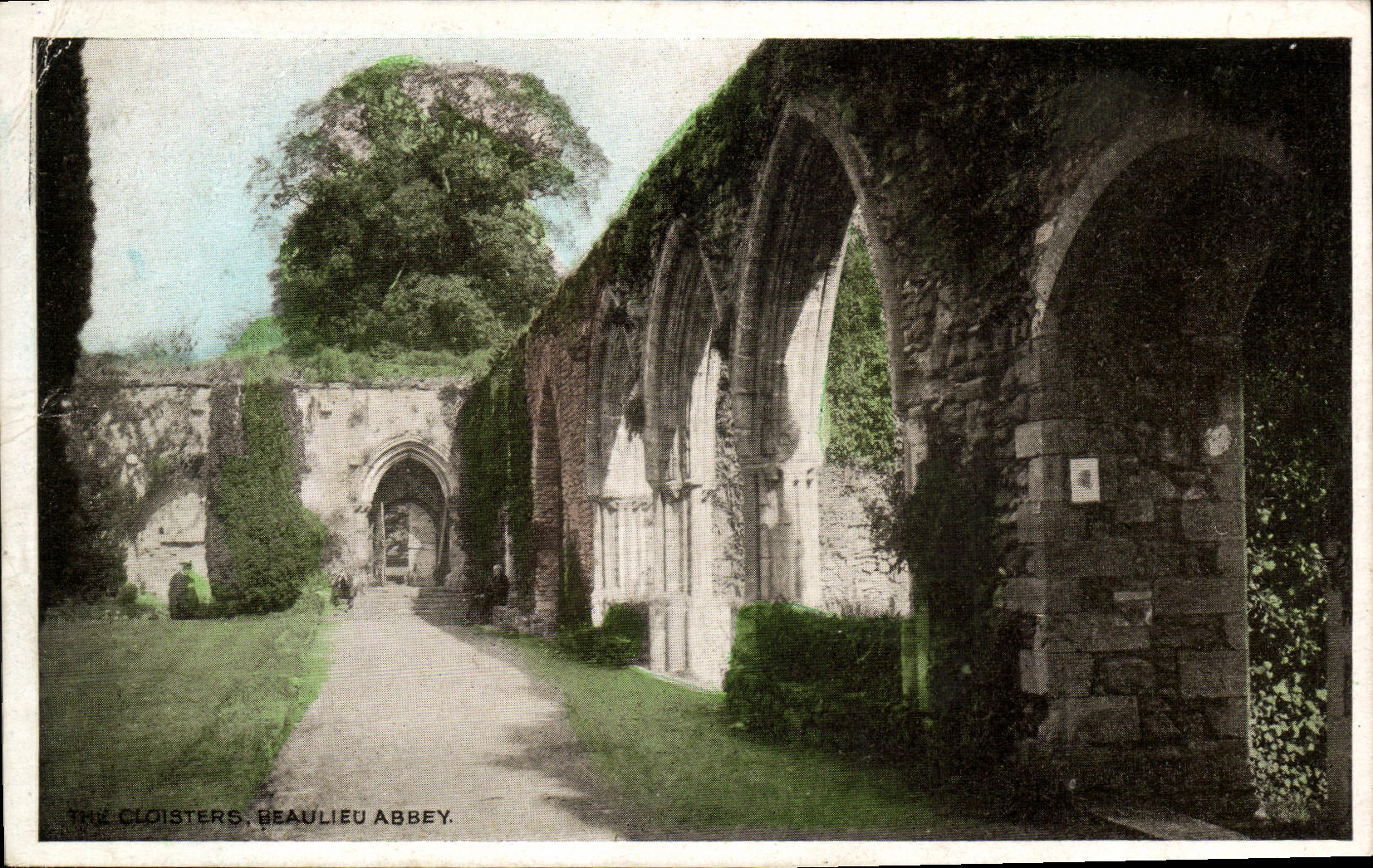 CPA Romsey Abbey The Cloisters