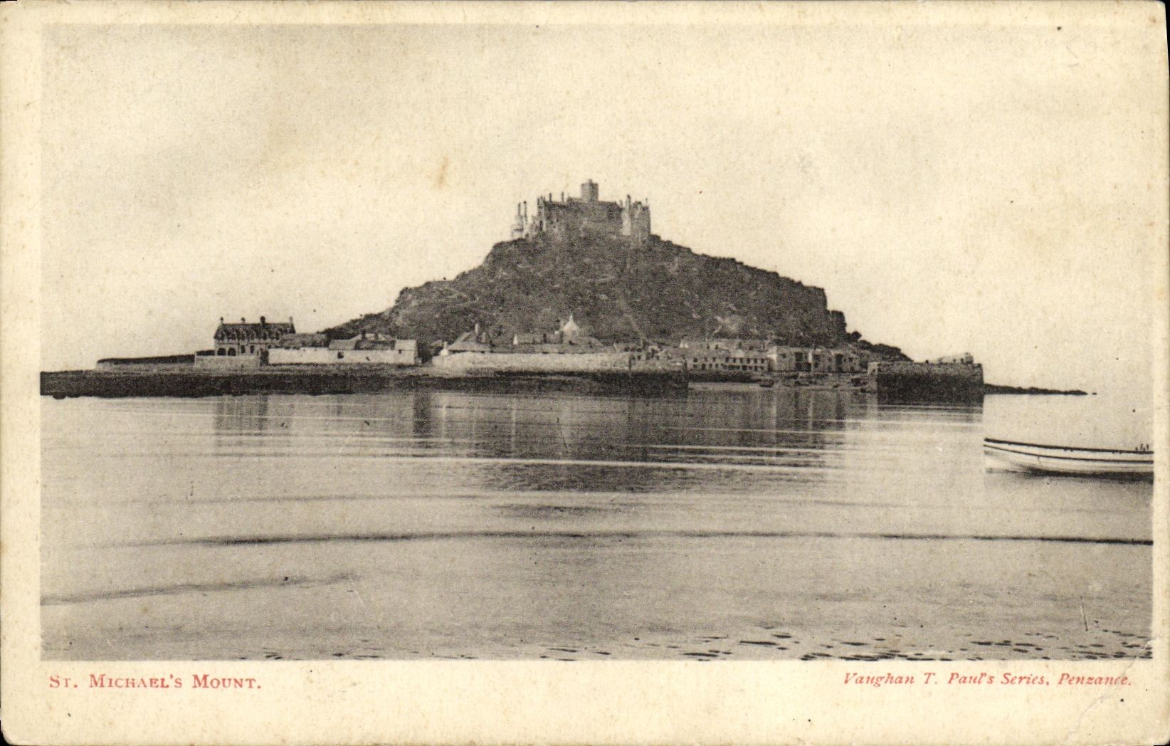 VINTAGE POSTCARD St Michael S Mount