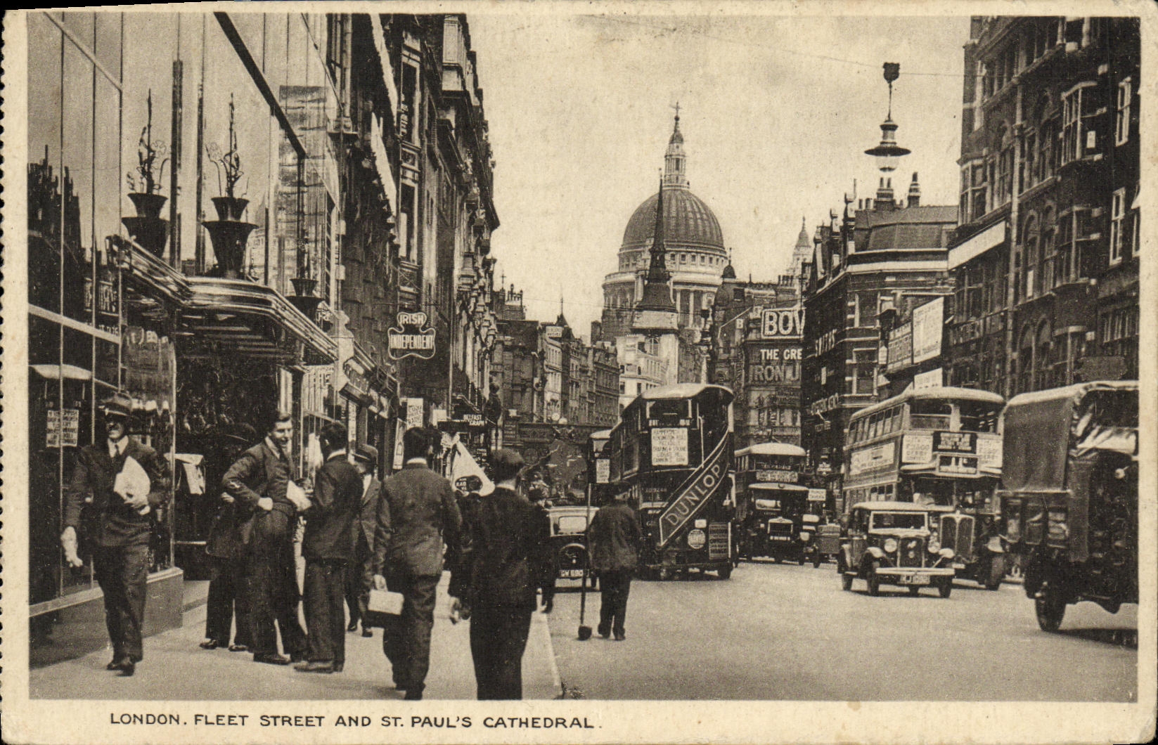 CPA London Fleet Street and St paul s Cathedral