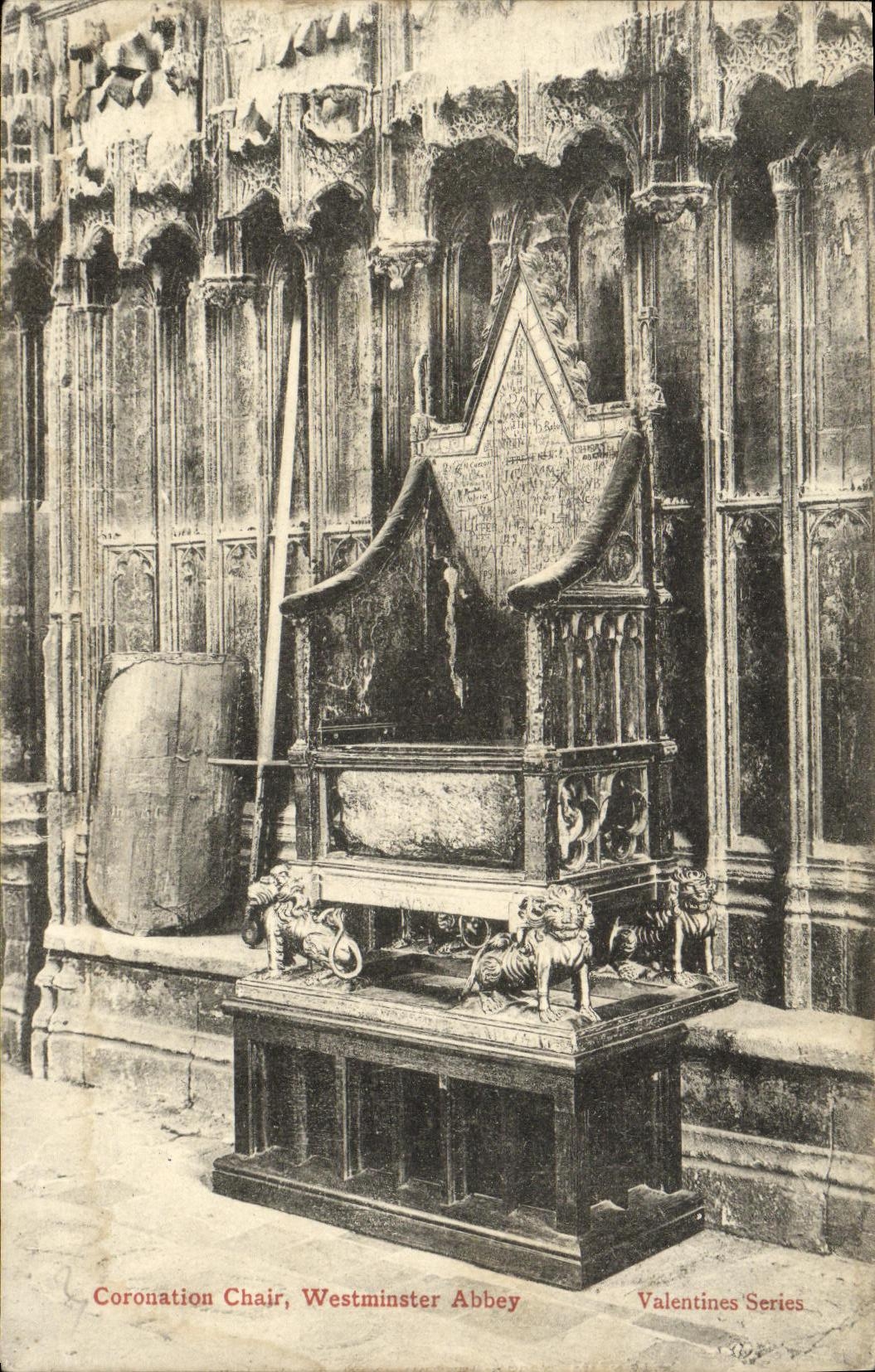 CPA London Coronation Chair Westminster abbey