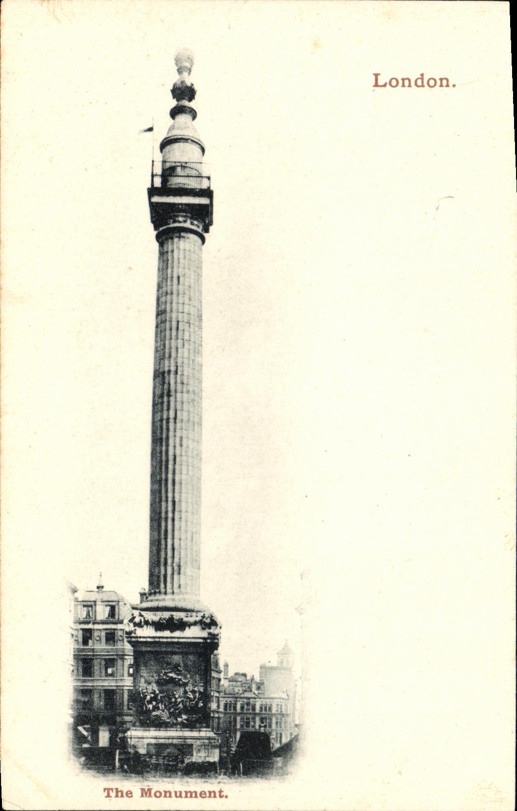CPA London The Monument