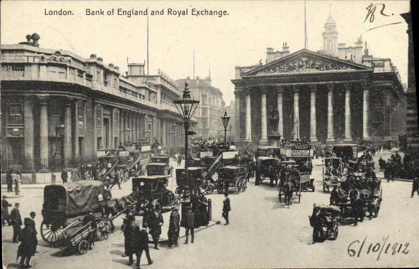 CPA London Bank of England And Royal Exchange