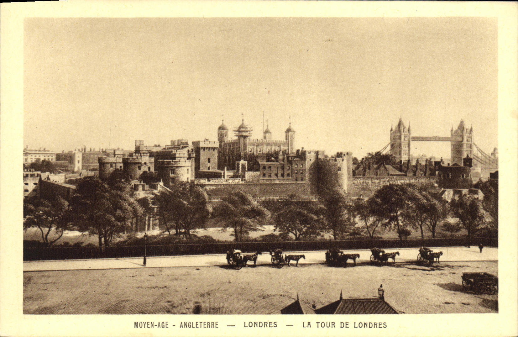CPA Moyen Age Angleterre Londres La Tour de Londres