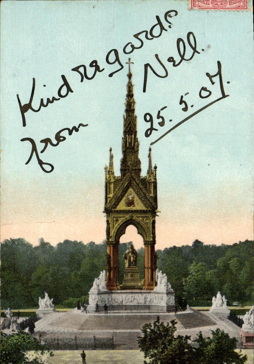 CPA London Albert Memorial