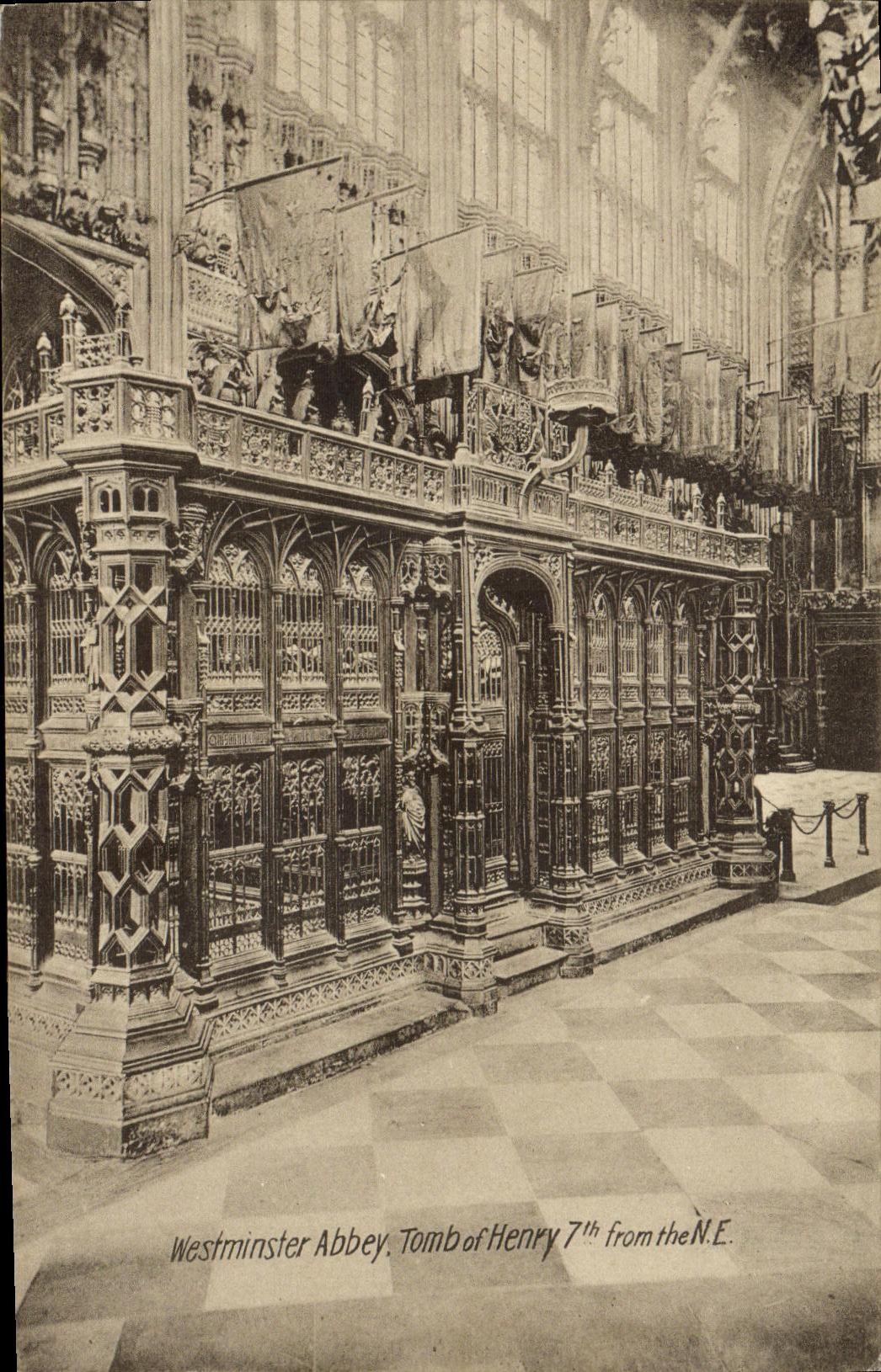 CPA London Westiminster Abbey Tomb of Henry 7th