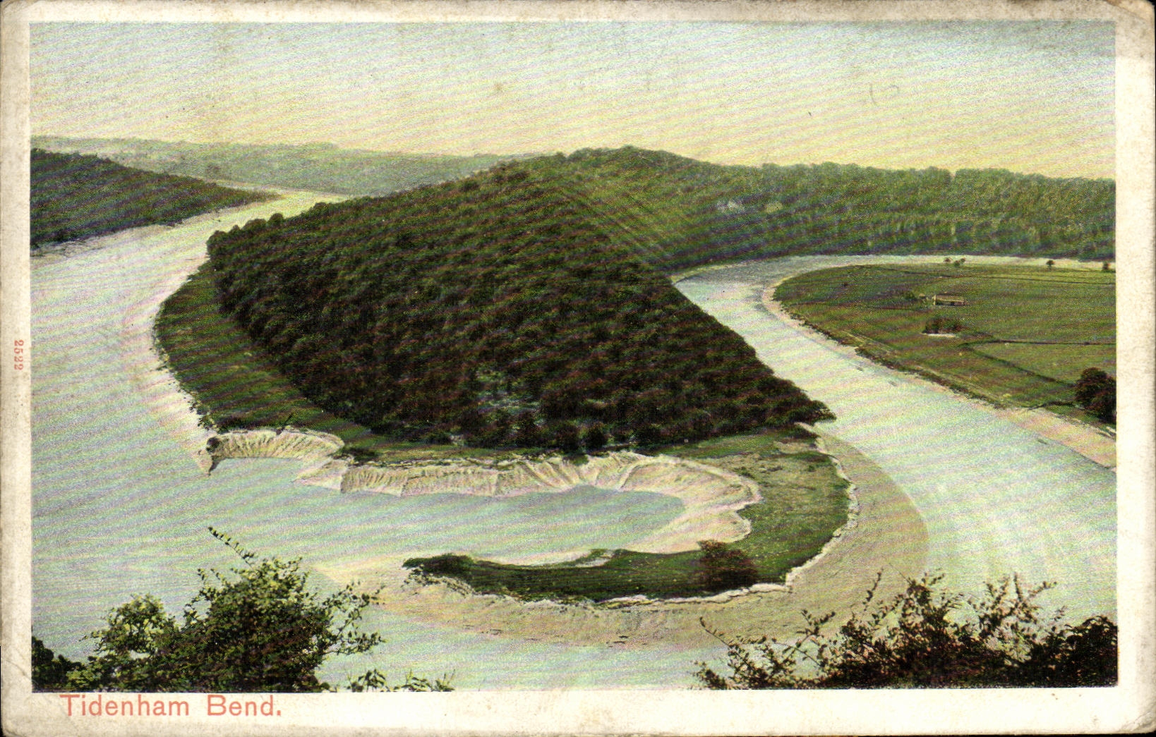 Curva de Tidenham de la POSTAL de la VENDIMIA