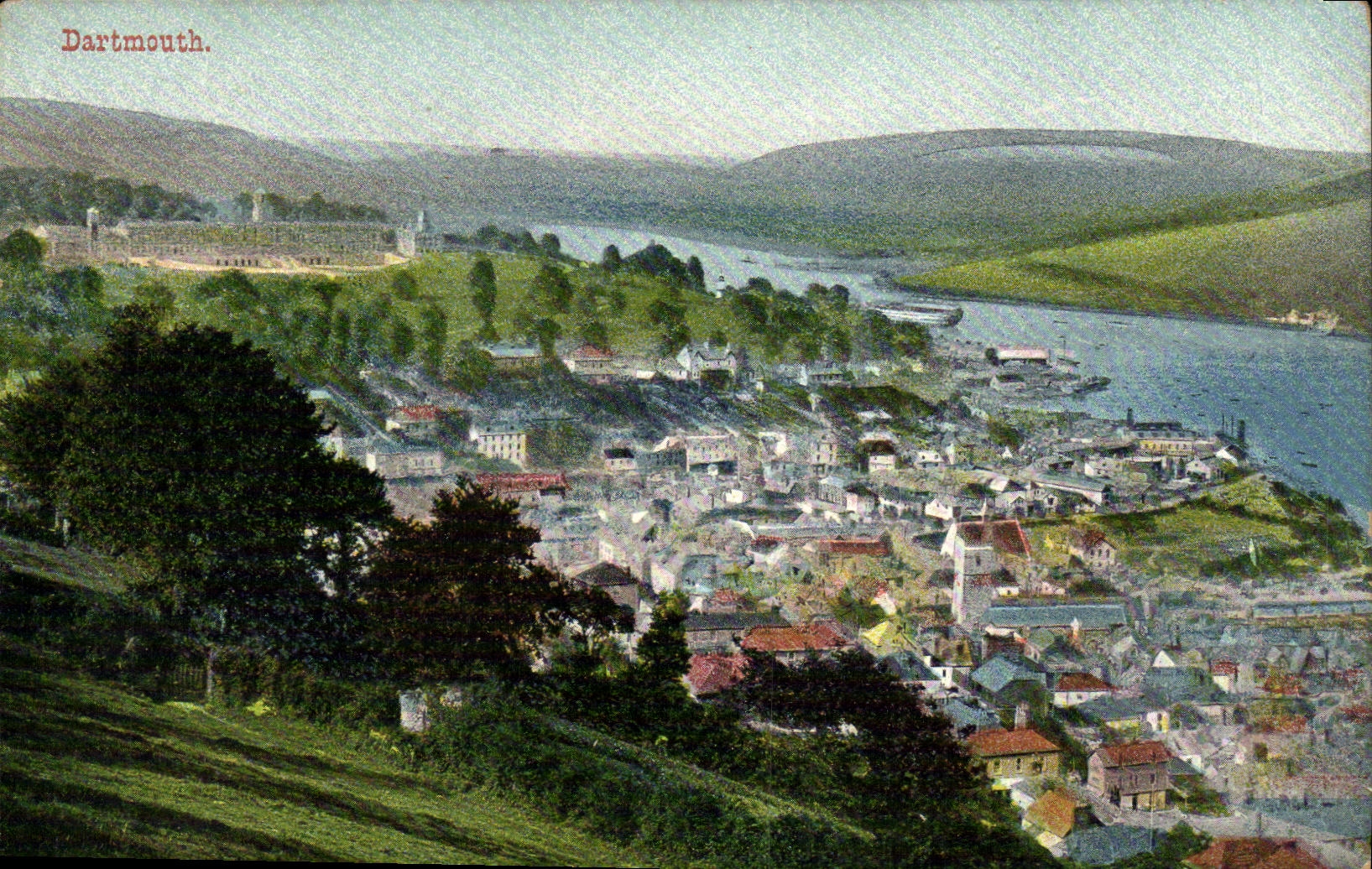 VINTAGE POSTCARD Dartmouth