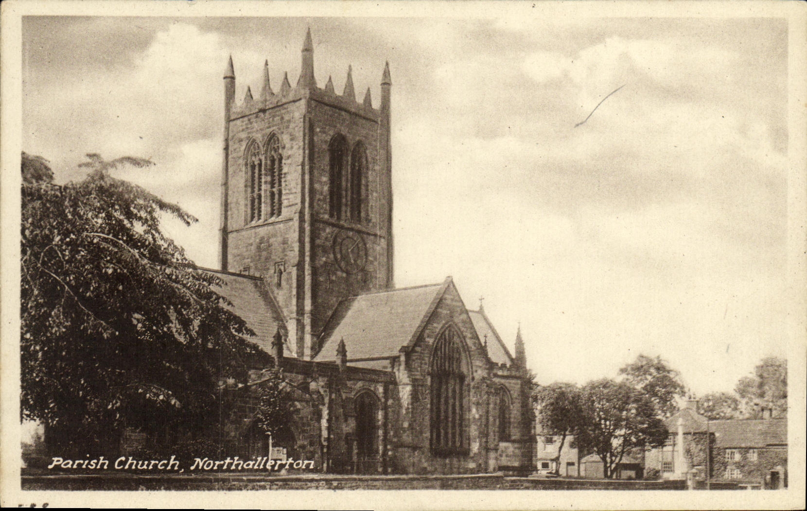 Iglesia de parroquia de la POSTAL de la VENDIMIA Northallerton
