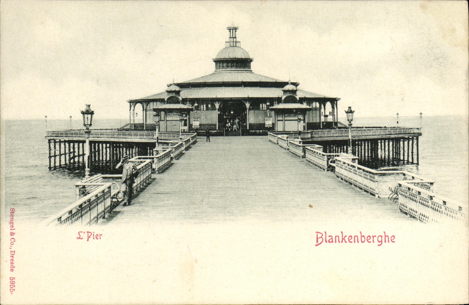 CPA Blankenberghe Pier