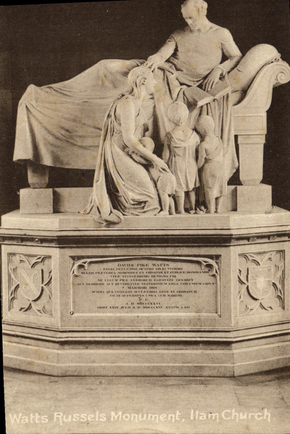 CPA Watts Russells Monument Ham Church