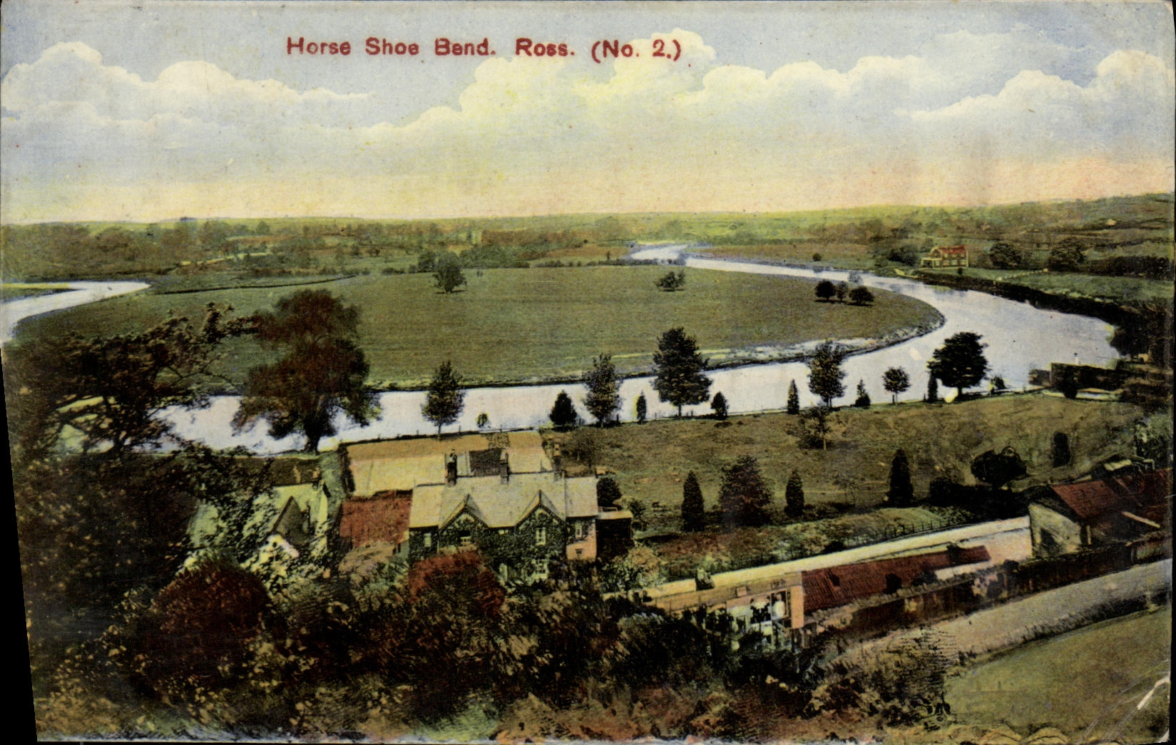 VINTAGE POSTCARD Horse Shoe Bend Ross