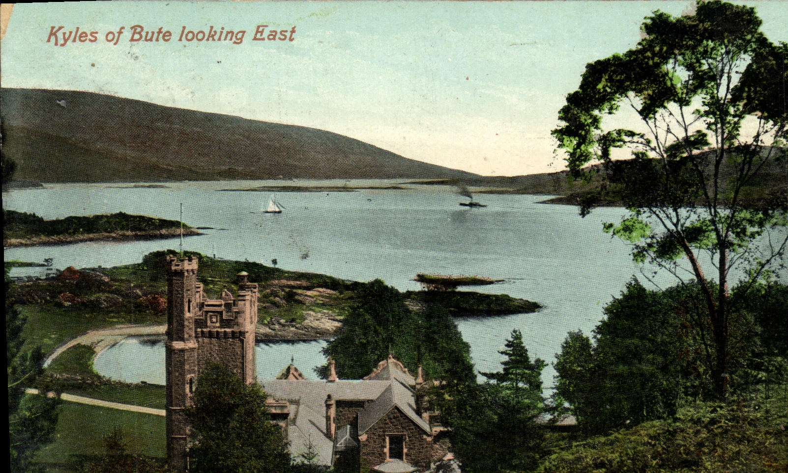 POSTAL Kyles de la VENDIMIA de los extremos que parecen del este