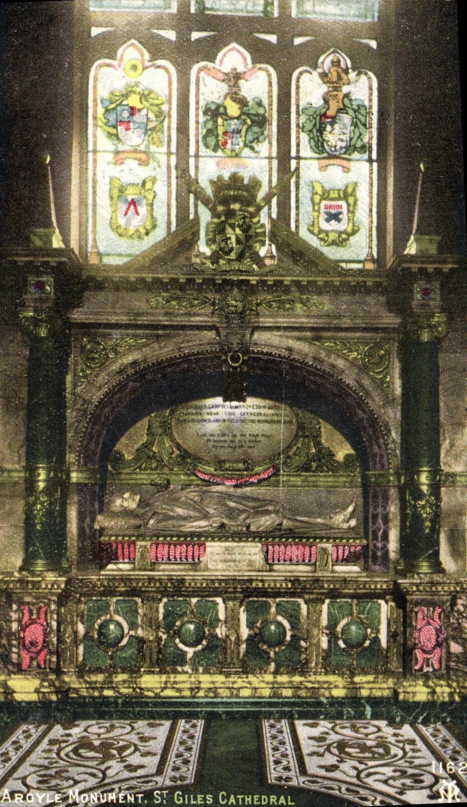 CPA Aboyle Monument St Giles Cathedral