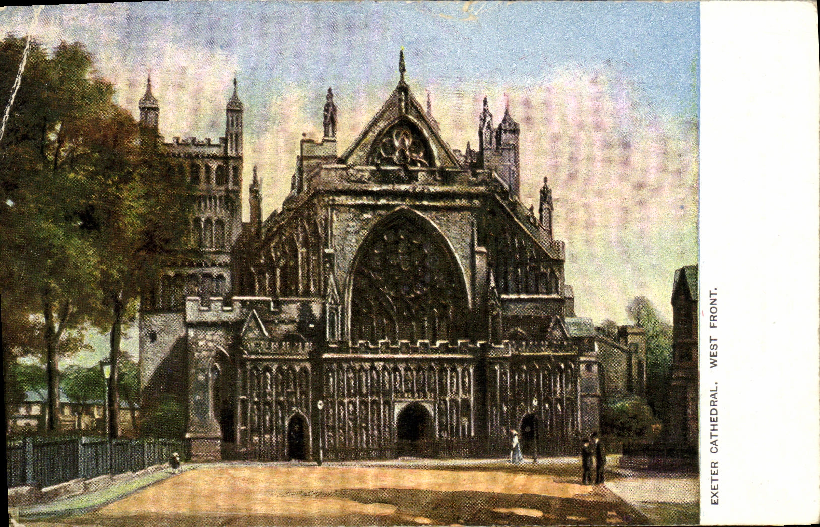 CPA Exeter Cathedral West Front