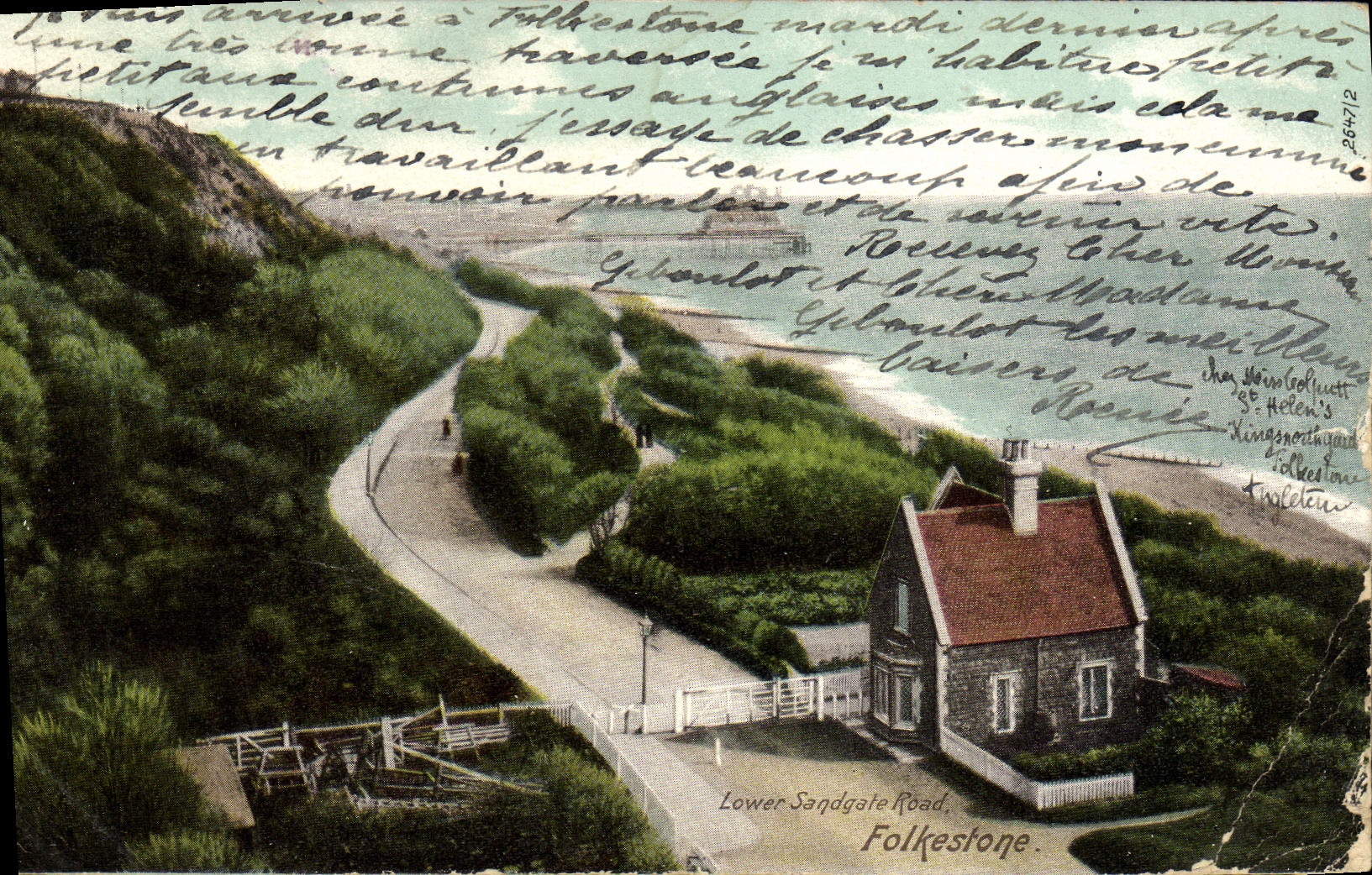 CPA Lower Sandgate Road Folkestone
