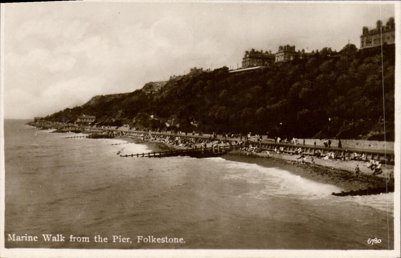 CPA Marine Walk from the Pier Folkestone