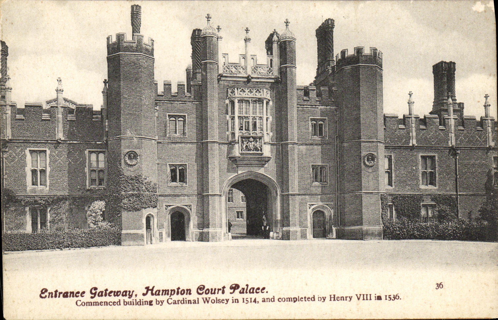 CPA Entrance Gateway Hampton Court Palace
