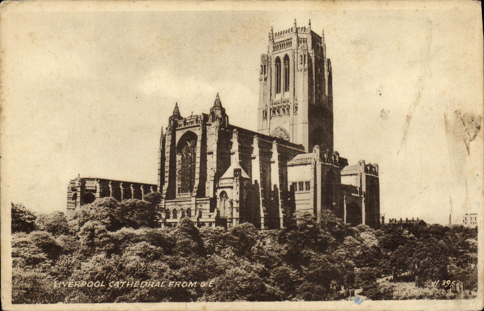 CPA Liverpool Cathedral From S E